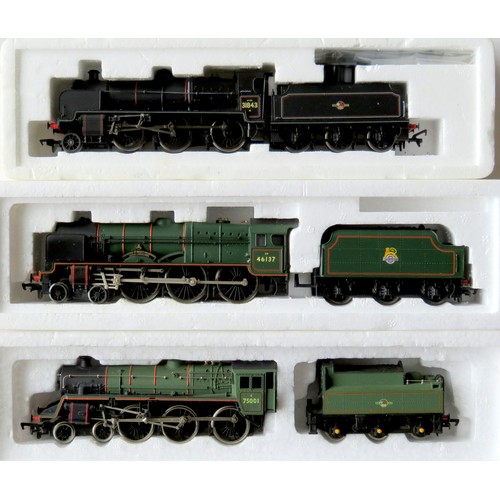 207 - BACHMANN / MAINLINE 00 gauge Steam Locos comprising: Bachmann Class N 2-6-0 Loco and Tender No. 3184... 