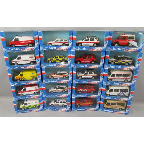 322 - CARARAMA JUIOR RESCUE and other modern diecast to include Husky and Classic Car Collections. Near Mi... 