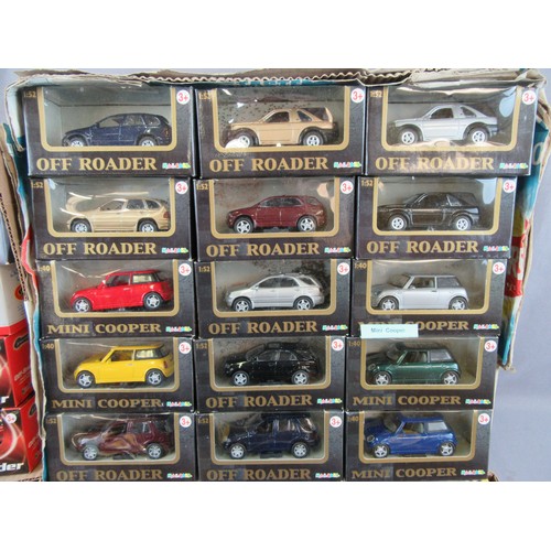 323 - MOTORMAX / MAJORETTE / TEAMSTER 1:43 & 1:60 Group of modern diecast cars. Mint in Excellent to Mint ... 