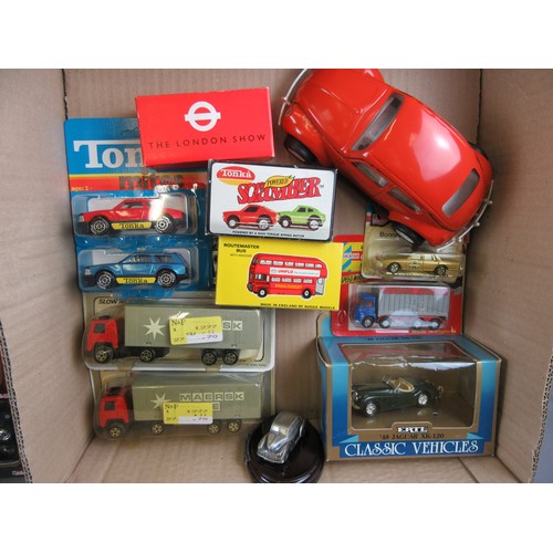 325 - VINTAGE DIECAST to include Tonka, Dugu, Lonestar, Ertl, Rami, Lucky, Time4toys American pick-up truc... 