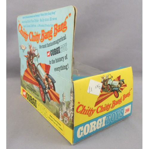 352 - CORGI TOYS 266 Chitty Chitty Bang Bang, complete with figures. Near Mint to Mint in an Excellent Box... 