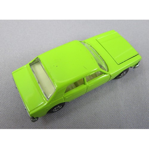 399 - MATCHBOX SUPERFAST No.53 Ford Zodiac in Dark Metallic Green and Lime Green. Near Mint in Excellent B... 