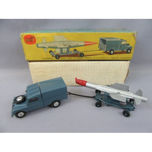 294 - CORGI TOYS GS3 Thunderbird Guided Missile on Trolley with Land Rover, overall Excellent to Near Mint... 