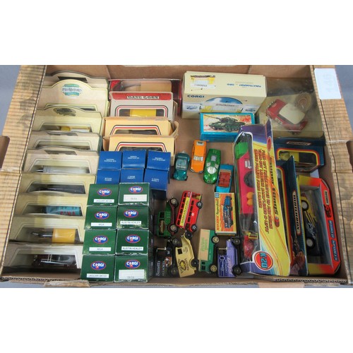 295 - MATCHBOX / LLEDO / CORGI, mixed lot of boxed and unboxed diecast to include Matchbox K20 Cargo Haule... 