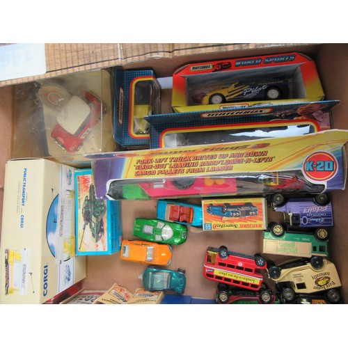 295 - MATCHBOX / LLEDO / CORGI, mixed lot of boxed and unboxed diecast to include Matchbox K20 Cargo Haule... 