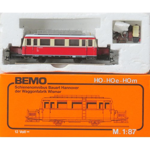 120 - BEMO HOe Continental Outline 1009 Class VT133 “Schmalspur Bahn” (4-wheel Railcar) No. VT133 525 DB r... 