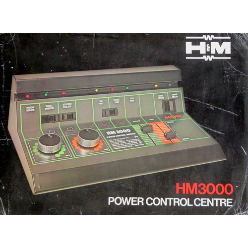 127 - H&M HM3000 Power Control Centre (untested). Good in Fair to Good Box