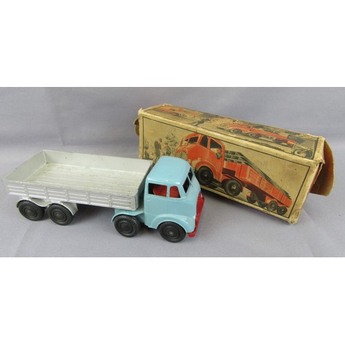 88 - METTOY Castoy Mechanical Clockwork 8-Wheel Articulated Lorry, Excellent in a Fair Box.