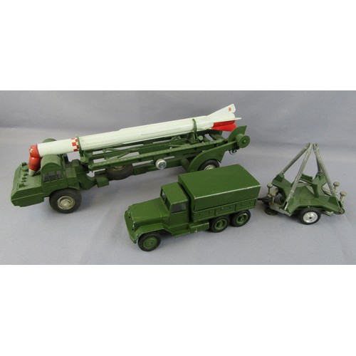 114 - CORGI TOYS GS9 Corporal Missile Erector Vehicle. Overall Good Plus to Excellent (missile head perish... 