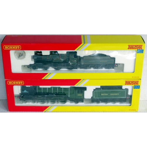 521 - HORNBY RAILROAD (China) 00 gauge Locos comprising: R3157 County Class 4-4-0 “County of Flint” Loco a... 