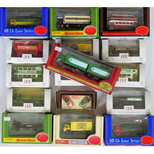 181 - EFE Buses, Commercials and Cars comprising: 16 x assorted. Mostly Excellent and Boxed (16)