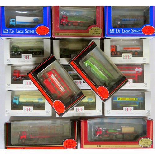 182 - EFE Buses and Commercials comprising: 16 x assorted. Mostly Excellent and Boxed (16)