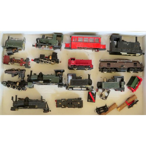 147 - HOe / HOm Loco Bodies, Chassis, Spares etc. (15+)