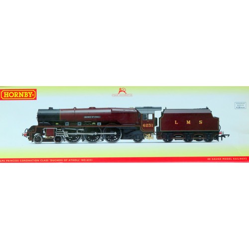 164 - HORNBY (China) 00 gauge R3553 Princess Coronation Class 4-6-2 “Duchess of Atholl” Loco and Tender No... 