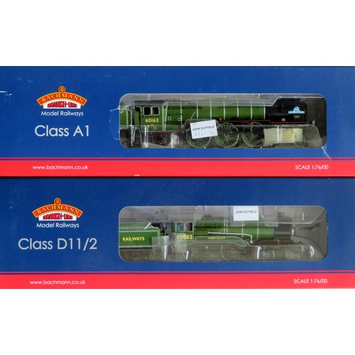 224 - BACHMANN 00 gauge BR Locos comprising: 31-136 K Class D11/2 4-4-0 “Hobbie Elliott” Loco and Tender N... 