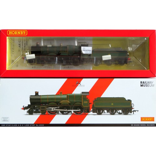 241 - HORNBY (China) 00 gauge R3864 GWR Star Class 4-6-0 “Lode Star” Loco and Tender No. 4003 GWR lined gr... 