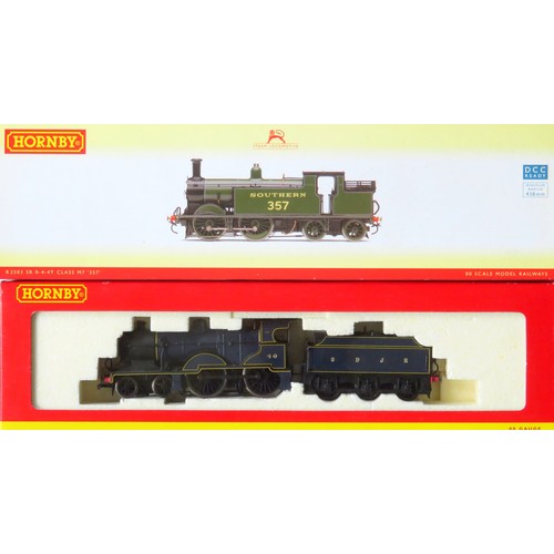 278 - HORNBY (China) 00 gauge Locos comprising: R2217A Class 2P 4-4-0 Loco and Tender No. 46 S&DJR lined b... 