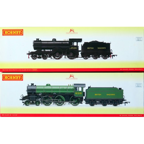 281 - HORNBY (China) 00 gauge BR Locos comprising: R3338 Class B1 4-6-0 Loco and Tender No. 61310 BR lined... 