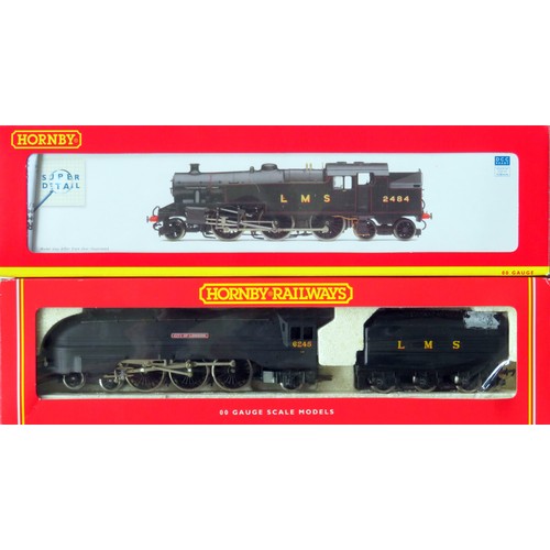 309 - HORNBY (China) 00 gauge LMS Locos comprising: R2092 Coronation Class 4-6-2 “City of London” Loco and... 