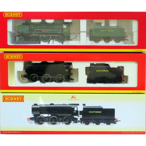 332 - HORNBY (China) 00 gauge Southern Locos comprising: R2745 Schools Class 4-4-0 “Wellington” Loco and T... 