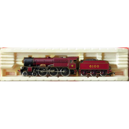 346 - RIVAROSSI HO scale 1348 Royal Scot Class 4-6-0 “Royal Scot” Loco and Tender No. 6100 LMS maroon. Exc... 