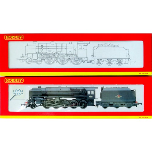 45 - HORNBY (China) 00 gauge BR Locos comprising: R2200 Class 9F 2-10-0 Loco and Tender No. 92151 BR blac... 