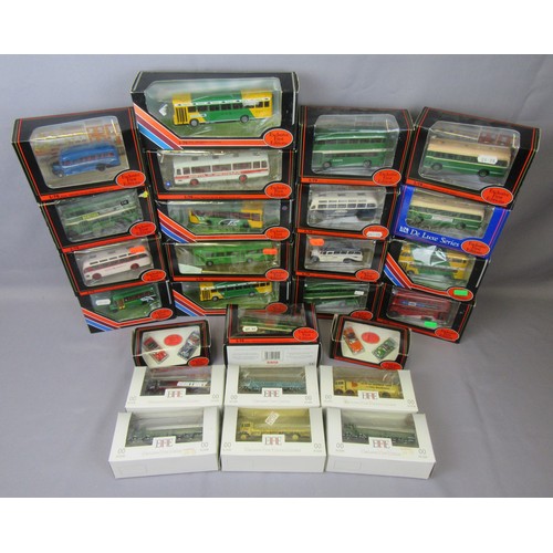 149 - GILBOW EXCLUSIVE FIRST EDITIONS 1:76 scale Buses & Coaches to include 18 Buses & Coaches, 6 Commerci... 