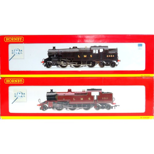 432 - HORNBY (China) 00 gauge 2 x LMS Class 4P 2-6-4 Tank Locos comprising: R2224 Fowler No. 2311 LMS line... 