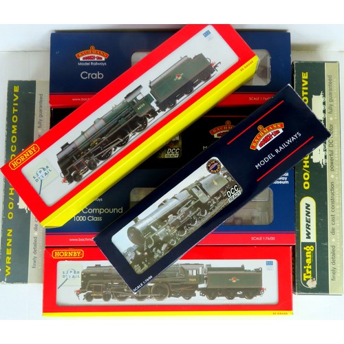 465 - WRENN / BACHMANN / HORNBY 00 gauge Empty Loco Boxes comprising: Wrenn W2226, W2221, Hornby R2728, R2... 