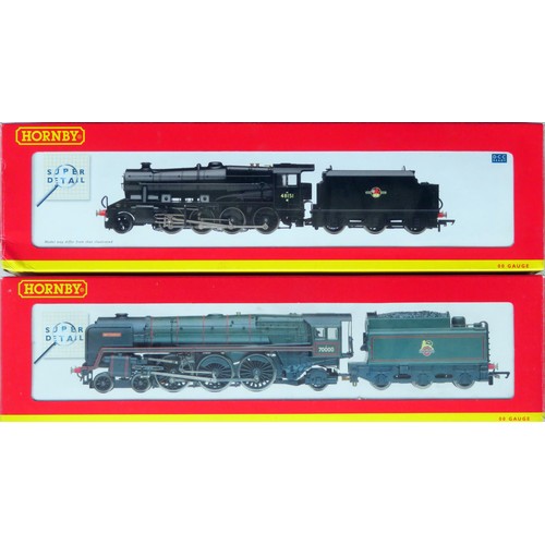 468 - HORNBY (China) 00 gauge BR Steam Locos comprising: R2207 Britannia Class 7MT 4-6-2 “Britannia” Loco ... 