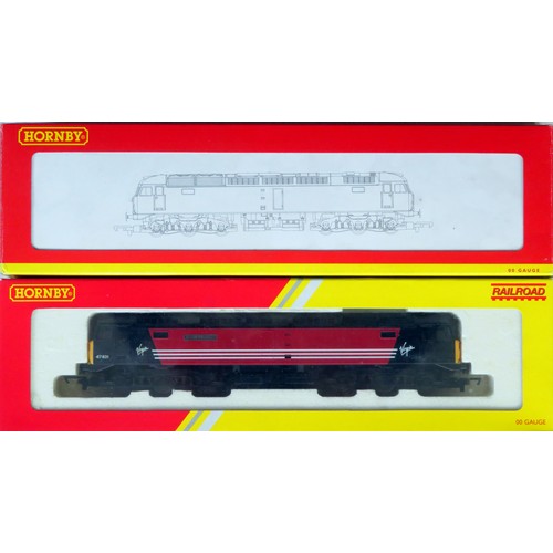 469 - HORNBY (China) 00 gauge Class 47 Co-Co Diesel Electric Locos in Virgin Railways livery comprising: R... 