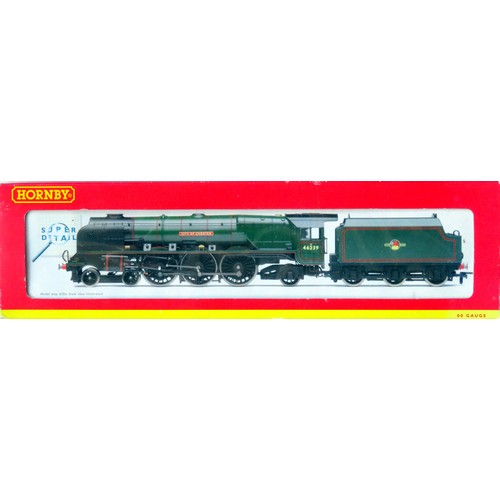 489 - HORNBY (China) 00 gauge R2312 Duchess Class 4-6-2 “City of Chester” Loco and Tender No. 46239 BR lin... 