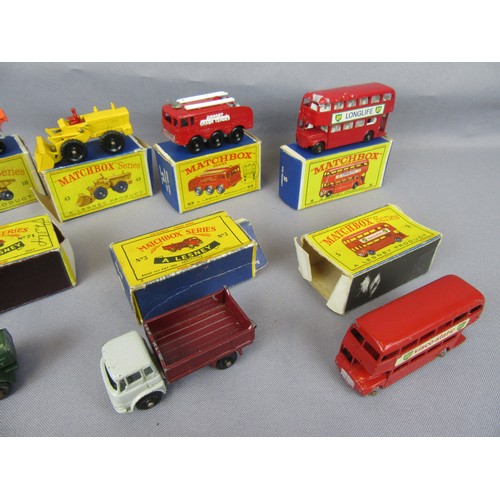 498 - MATCHBOX 1-75 Series group to include No.12 Safari Land Rover, No.50 Commer Pick-up and others, plus... 