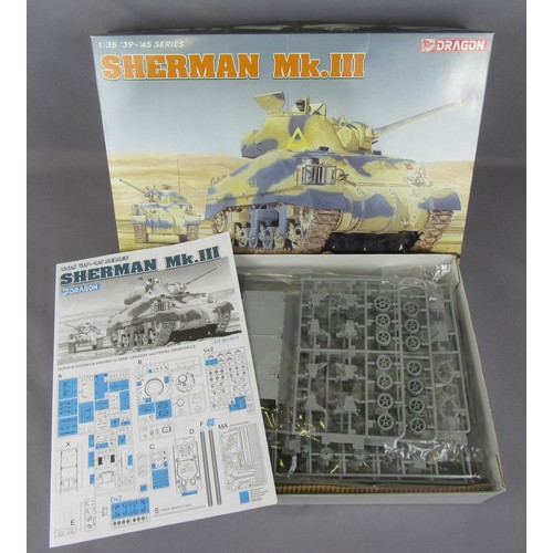 502 - DRAGON Military Model Kits (3in1 / Smart Kits). Unchecked but Appear Complete in Sealed Bags, Near M... 