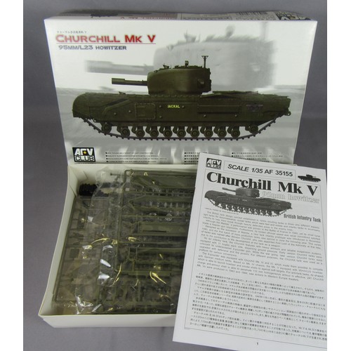 504 - ARV Club / BRONCO MODELS / TRUMPETER and others Military Model Kits. Unchecked but Appear Complete i... 