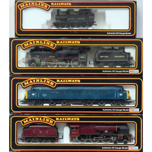 549 - MAINLINE 00 gauge Locos comprising: 37092 Parallel Boiler Scot 4-6-0 “Old Contemptibles” Loco and Te... 