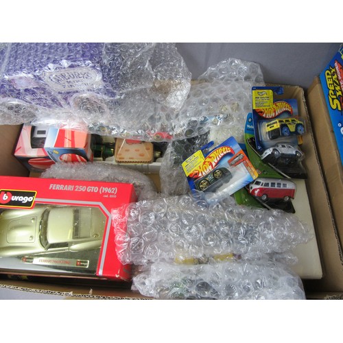 571 - ASSORTED TOYS to include Corgi ‘Parcelforce’ Set, Speedway Race set, Wooden Train Set, Wooden Garage... 