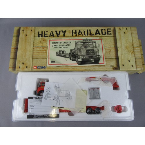 79 - CORGI HEAVY HAULAGE “Wynn’s” CC12604 (faded box) and CC12506. Near Mint to Mint in Near Mint Box. (2... 