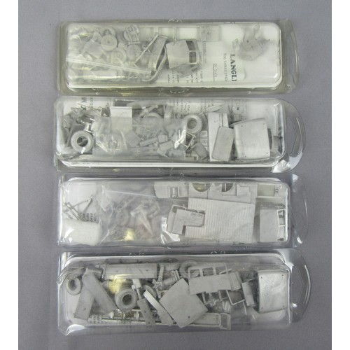 98 - LANGLEY MODELS 00 scale white metal models to include G141 Contractor Mk.I, G106 Foden FGHT, G143 Sc... 