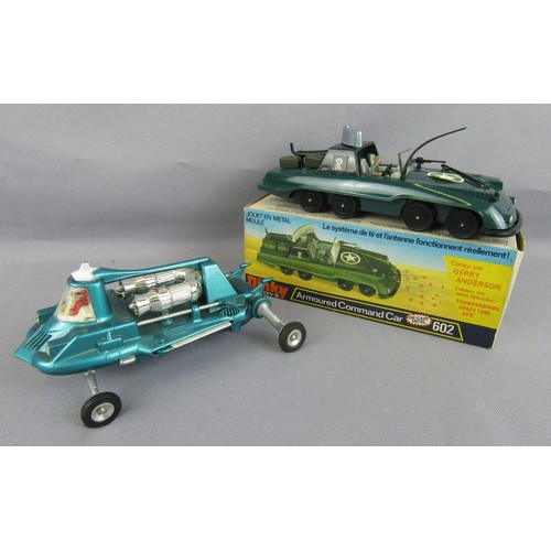 196 - DINKY TOYS 602 Gerry Anderson’s UFO Armoured Command Car, Very Near Mint in a Near Mint Box, plus 10... 