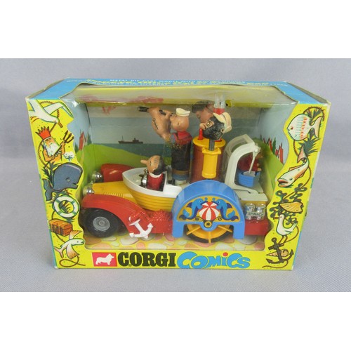 211 - CORGI TOYS 802 Popeye Paddle Wagon. Near Mint Plus in Near Mint Box.