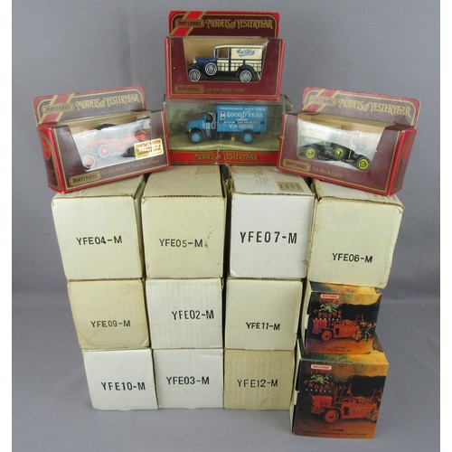 233 - MATCHBOX COLLECTIBLES Fire Engine Series No.1-12, plus 4 Models of Yesteryear. Mint in Near Mint to ... 