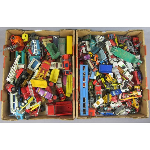 240 - DINKY / CORGI / MATCHBOX, quantity of assorted play worn vintage diecast. (qty)