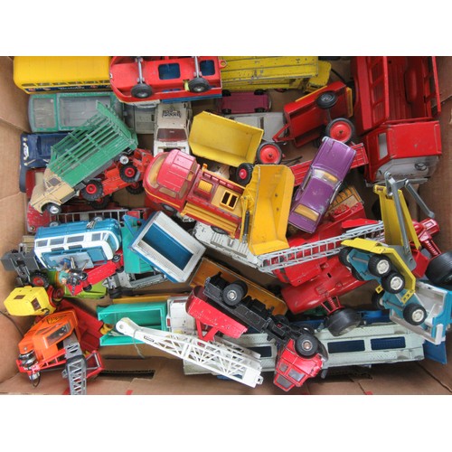 240 - DINKY / CORGI / MATCHBOX, quantity of assorted play worn vintage diecast. (qty)