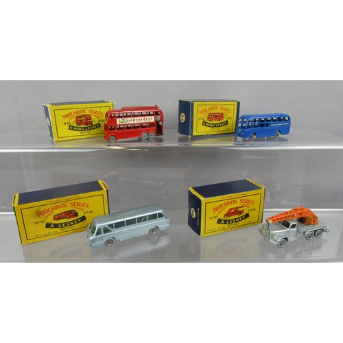 435 - MATCHBOX 1-75 REGULAR WHEELS to include 56a London Trolley Bus ‘Drink Peardrax’, (box has tape repai... 