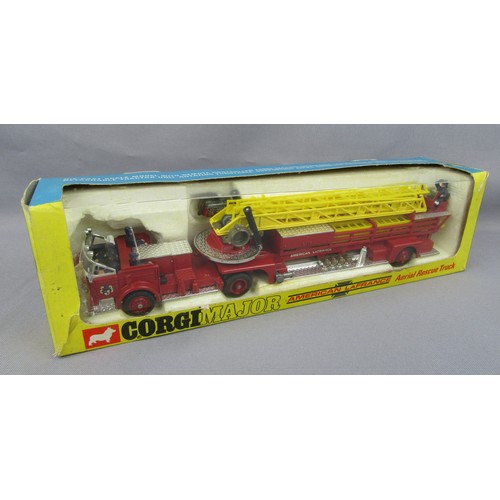 468 - CORGI TOYS 1138 Ford Articulated Car Transporter, Near Mint on Near Mint Tray, Box is Good Plus, 114... 