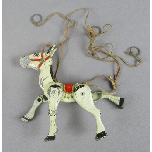 425 - TINPLATE CLOCKWORK TOYS to include Animals and Figures, Moko Lesney ‘Muffin-the-Mule’, Wells Mechani... 