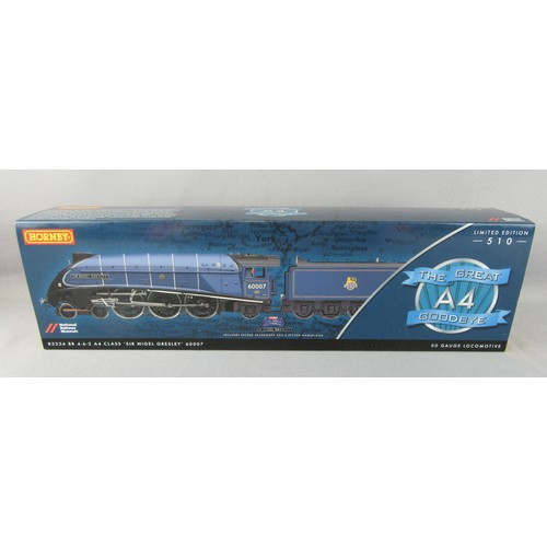 560 - Hornby (China) R3256 (Limited Edition) 4-6-2 BR blue A4 Class Loco No 60007 “Sir Nigel Gresley” Comp... 