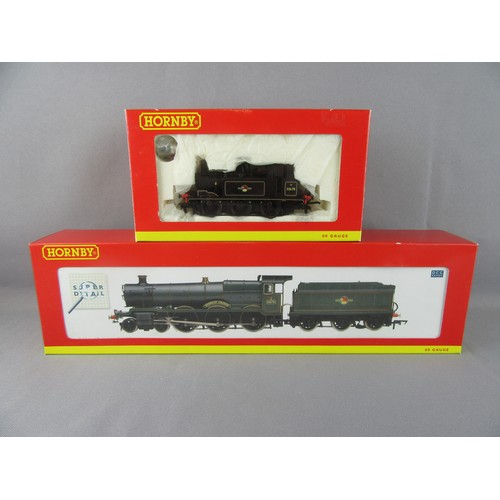 563 - Hornby (China) BR Steam locos comprising R2502 4-6-0 lined green 68XX Grange Class No 6879 “Overton ... 