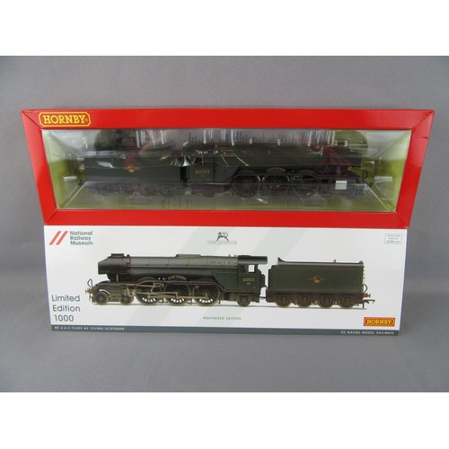 573 - Hornby (China) R3202 (Limited Edition) 4-6-2 BR green A3 Class loco No 60103 “Flying Scotsman” Compl... 